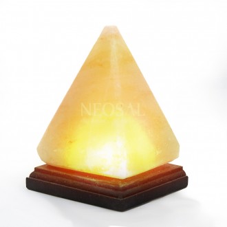 Lámpara  de Sal USB Pirámide